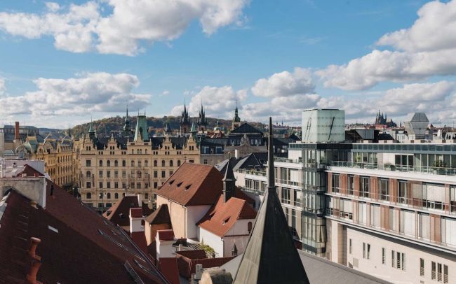 Palác YMCA Exteriér