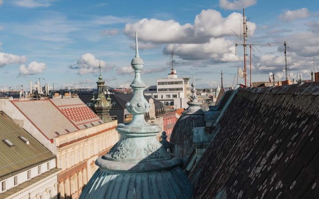 Palác YMCA Exteriér