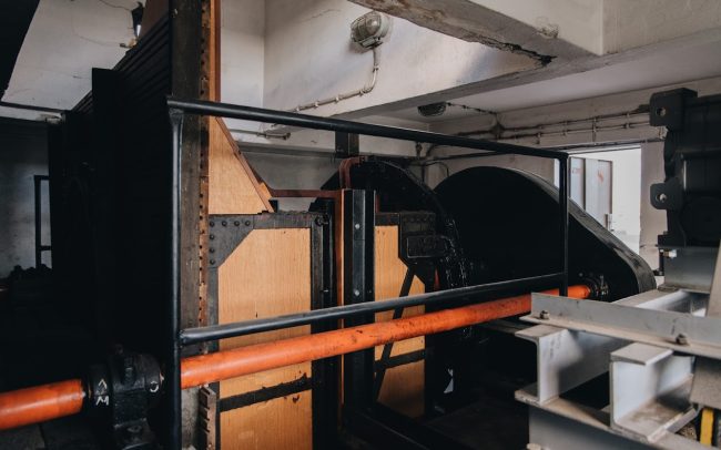 Palác YMCA Technické místnosti