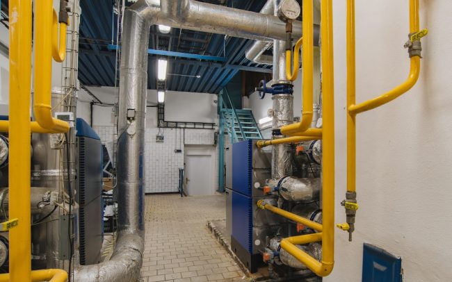 Palác YMCA Technické místnosti