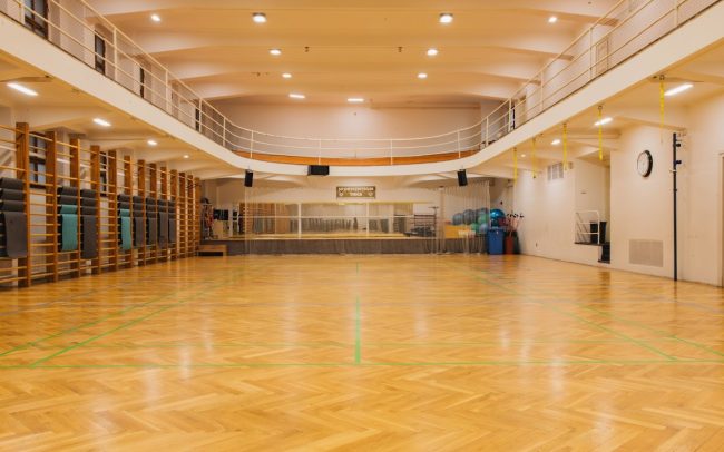 Palác YMCA Tělocvična