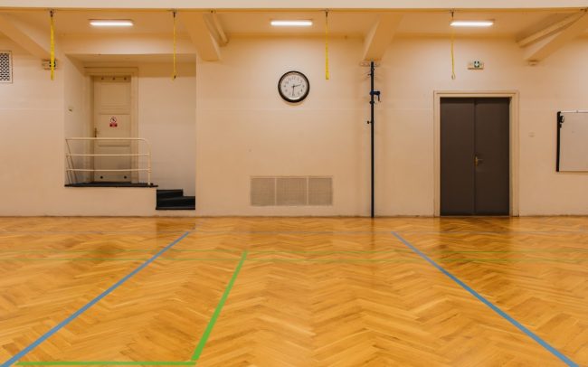 Palác YMCA Tělocvična