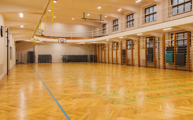 Palác YMCA Tělocvična